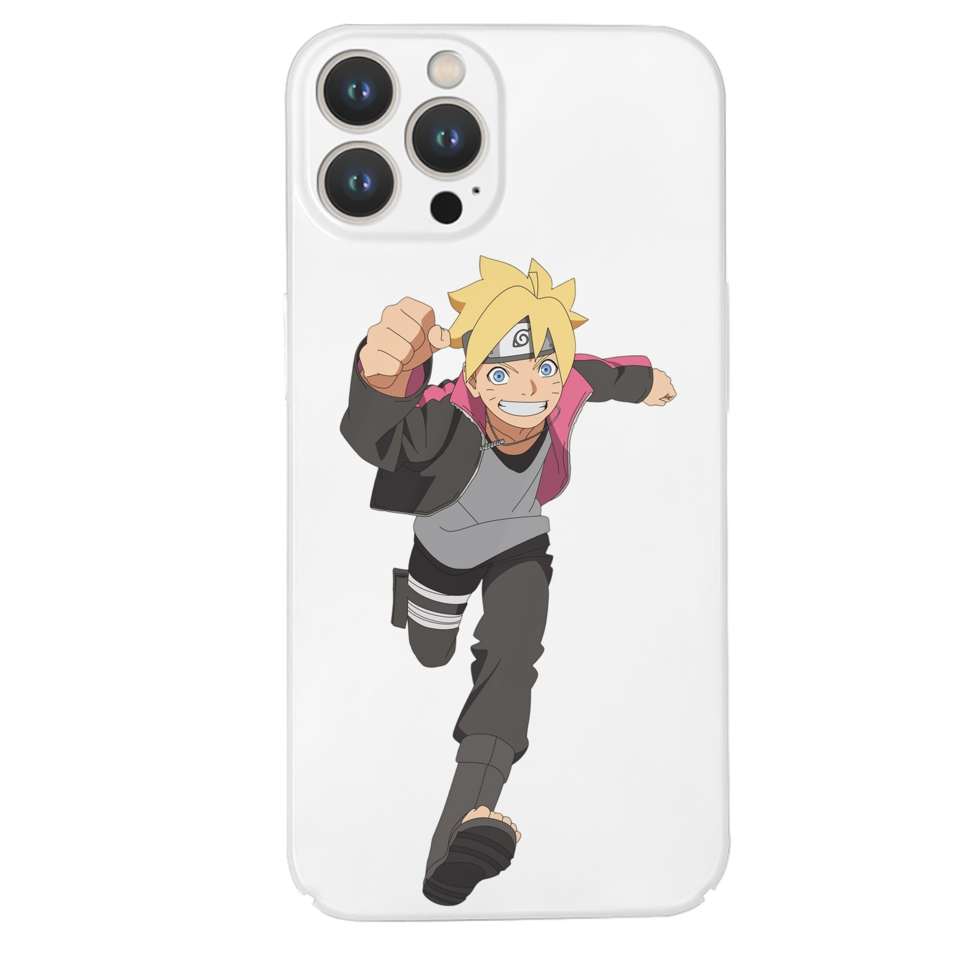 （画像用） NARUTO -ナルト- うずまき ボルト Uzumaki Boruto 【iPhone 14シリーズ対応】ハードケース
